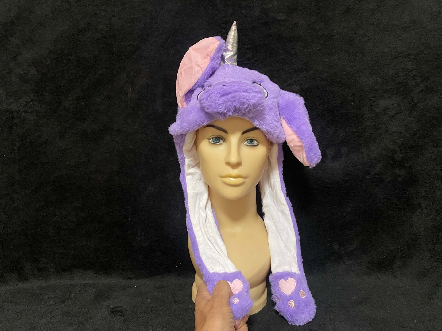 Unicorn Beanie with Moving Ears