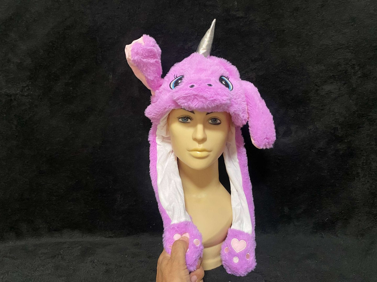 Unicorn Beanie with Moving Ears